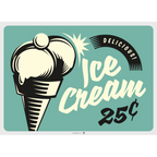 275.16-TOVAGLIETTE VINTAGE - ICE CREAM & SWEETS 70 G/M2 31x43 CM QUATRICOMIA CELLULOSA (500 u.)
