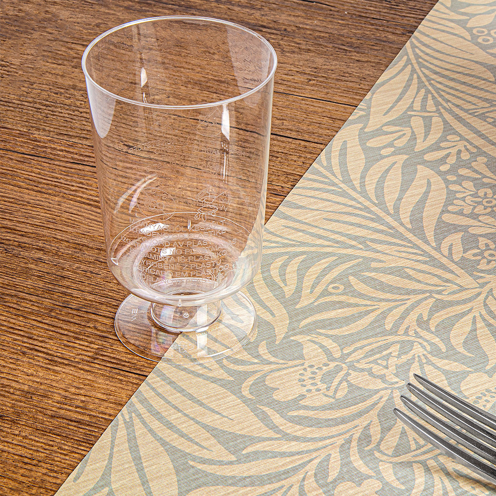154.29-COPPA "VINO" INIETATA 150 ML Ø 5,7x9,6 CM TRASPARENTE CRISTAL PS (12 u.)