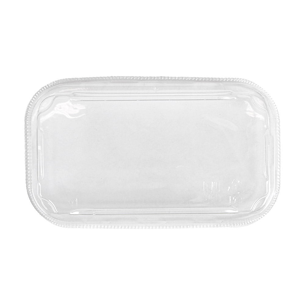 268.90-COPERCHI PER CODICI 268.80/81   14x8x3,2 CM TRASPARENTE PET (50 u.)