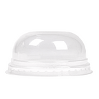 231.35-COPERCHI A CUPOLA A SENZA FORO PER 223.99   Ø 7,8x3,9 CM TRASPARENTE PLA (50 u.)