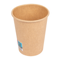 232.99-BICCHIERI BEVANDE CALDE 1 PARETE  180 ML - 6 oz 260 + 18 PE G/M2 Ø7,2/5,3x7,8 CM MARRONE CARTONE (50 u.)