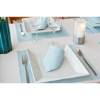 194.86-TOVAGLIETTE DRY COTTON 55 G/M2 30x40 CM TURCHESE AIRLAID (200 u.)