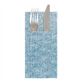 259.34-TOVAGLIOLI CANGURO 'LIKE LINEN' KEIKO 70 G/M2 40x40 CM BLU INDACO SPUNLACE (50 u.)