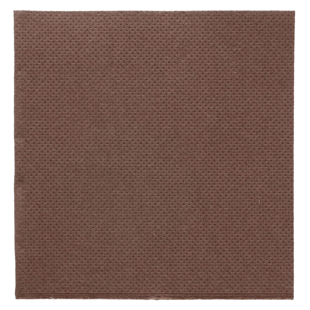 153.96-TOVAGLIOLI ECOLABEL 'DOUBLE POINT' 18 G/M2 20x20 CM CIOCCOLATO TISSUE (100 u.)
