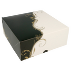 204.64-SCATOLE PER PASTICCERIA SENZA FINESTRA 'THEPACK' CLASSIC 250 G/M2 18x18x7,5 CM BIANCO CARTONE NANO-MICRO (50 u.)