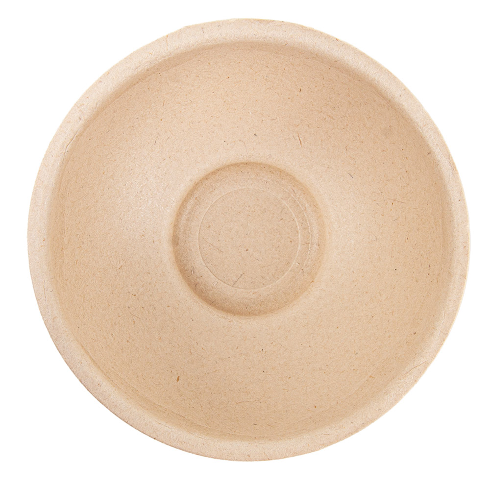 265.97-CONTENITORI ROTONDI 'BIONIC'  Ø 7,5x3 CM NATURALE BAGASSA (100 u.)