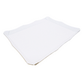 184.80-VASSOIO SELF-SERVICE MICROCANAL  29x38 CM BIANCO MICROCANAL (25 u.)