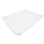 184.80-VASSOIO SELF-SERVICE MICROCANAL  29x38 CM BIANCO MICROCANAL (25 u.)