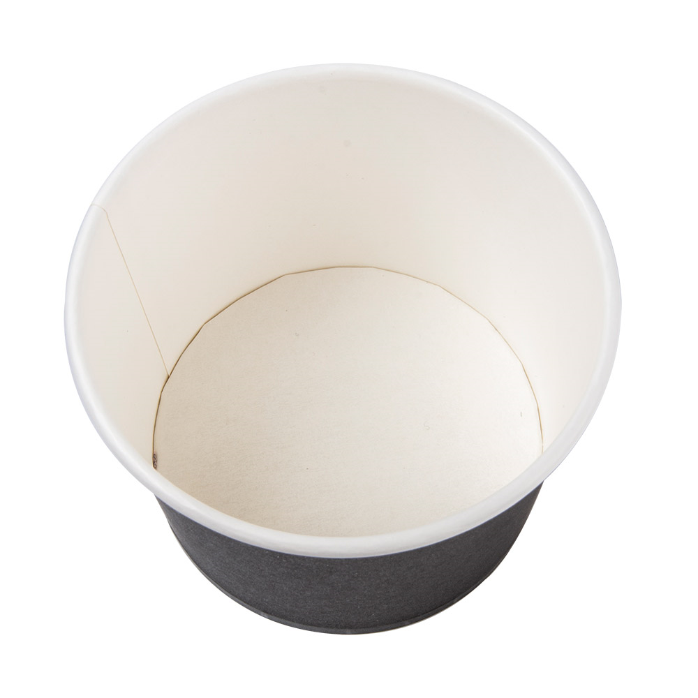 219.76-TERRINA 500 ML 280 + 18 PE G/M2 Ø11x8,2 CM NERO CARTONE (50 u.)