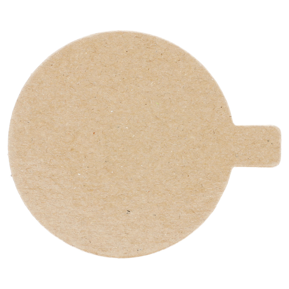 223.74-CARTONE PASTICCERIA DOPPIA FACCIA  1100 G/M2 Ø 8 CM CIOCCOLATO/PRALINA CARTONE (200 u.)