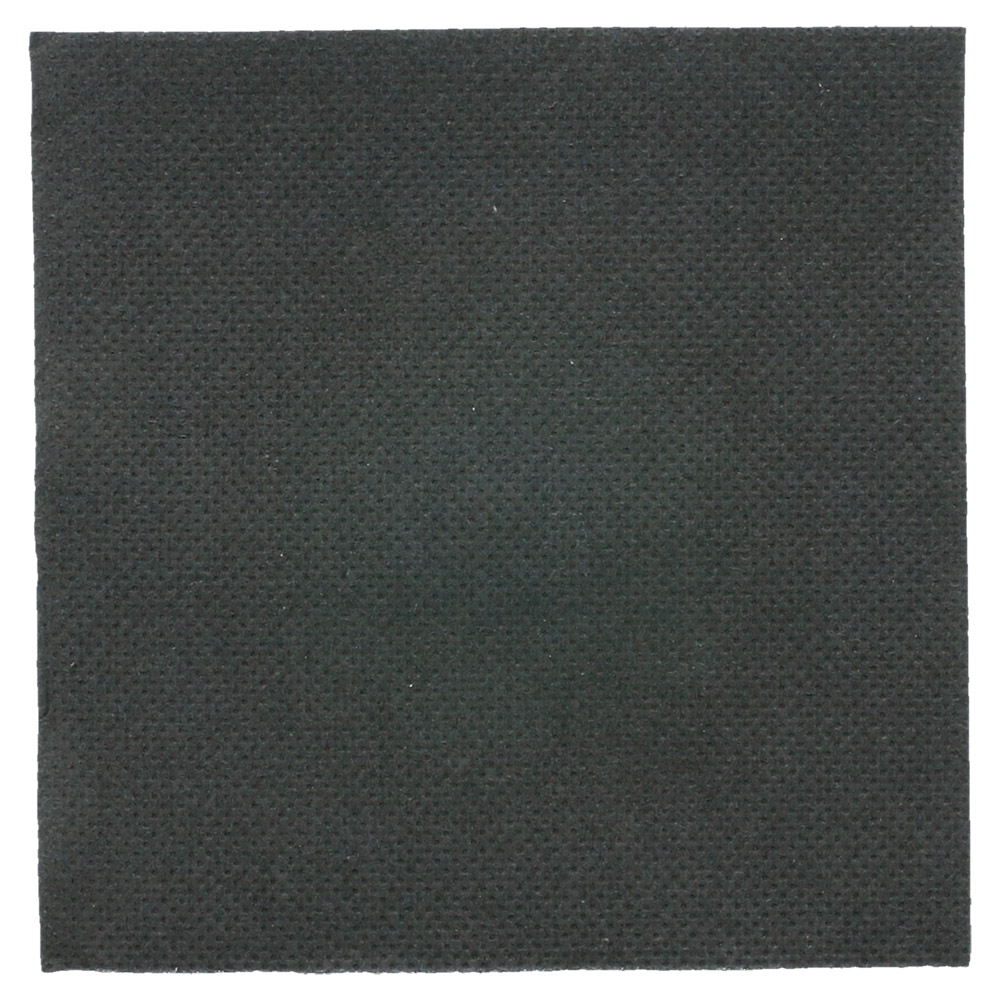 101.84-TOVAGLIOLI ECOLABEL 'DOUBLE POINT' 18 G/M2 20x20 CM NERO TISSUE (100 u.)