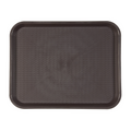 132.42-VASSOIO FAST FOOD   27,5x35,5x2 CM CIOCCOLATO PP