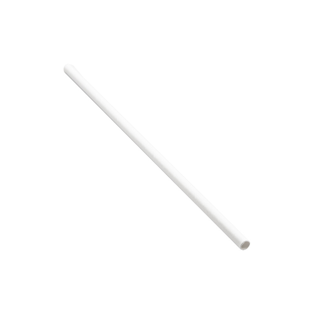 227.93-CANUCCE DRITTE IMBUSTATE BIANCHE 'PAPER'  Ø0,60x20 CM BIANCO CARTA (250 u.)