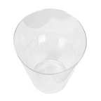 103.67-BICCHIERE INIETTATO 400 ML Ø 8,5/6x13 CM TRASPARENTE PS (50 u.)