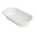 258.00-LUNCH BOX BIONIC 800 ML 24,3x12x4,8 CM BIANCO BAGASSA (50 u.)
