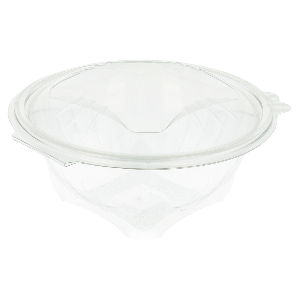 194.12-INSALATIERA CON COPERCHIO  1 L Ø 16,1x10,7 CM TRASPARENTE RPET (100 u.)