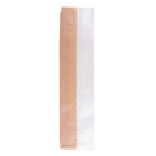 231.17-SACCHETTI PER SANDWICHES CON FINESTRA ECO 'JUST PAPER' LONG 40 G/M2 9+5,5x38 CM NATURALE PERGAMANA ANTIGRASSI (250 u.)