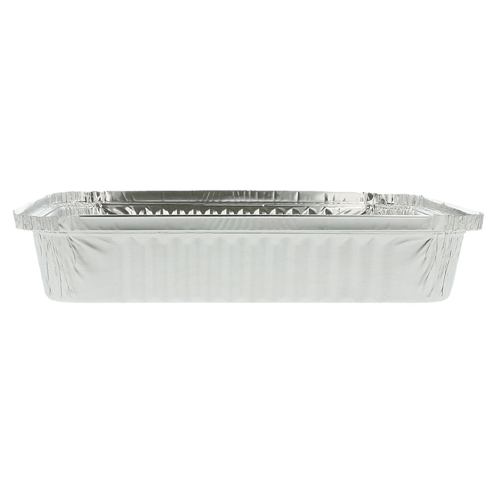 135.69-VASCHETTA RETTANGOLARE  1125 ML 22,5x17,5x3,5 CM ALLUMINIO (100 u.)
