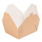 234.57-SCATOLE AMERICANE PER MICROONDE 'THEPACK' 1350 ML 15,2x12,1x6,5 CM NATURALE CARTONE NANO-MICRO + PP (50 u.)