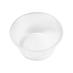130.11-TERRINA PICCOLA PER MICROONDE 100 ML Ø7,4x3,5 CM TRASPARENTE PP (125 u.)