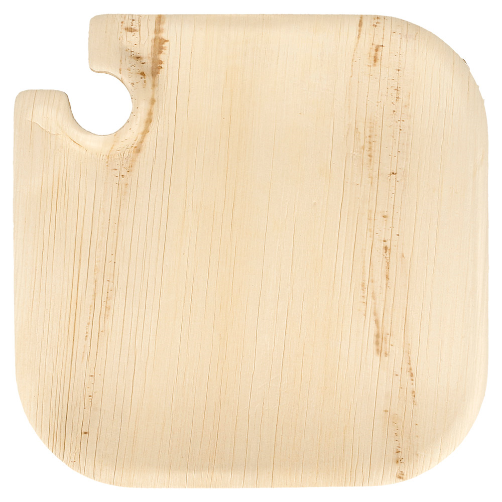 223.94-VASSOI CON PORTABICCHIERI 'ARECA'  21x21x1,5 CM NATURALE ARECA (25 u.)