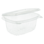 169.30-CONTENITORE CON COPERCHIO 375 ML 13,2x9,5x6 CM TRASPARENTE RPET (100 u.)