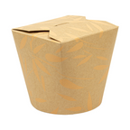 281.41-RICIPIENTI MULTIUSO PER MICROONDE 'FEEL GREEN' 780 ML 280 +18 PE G/M2 Ø9,3x9,8 CM MARRONE CARTONE (50 u.)