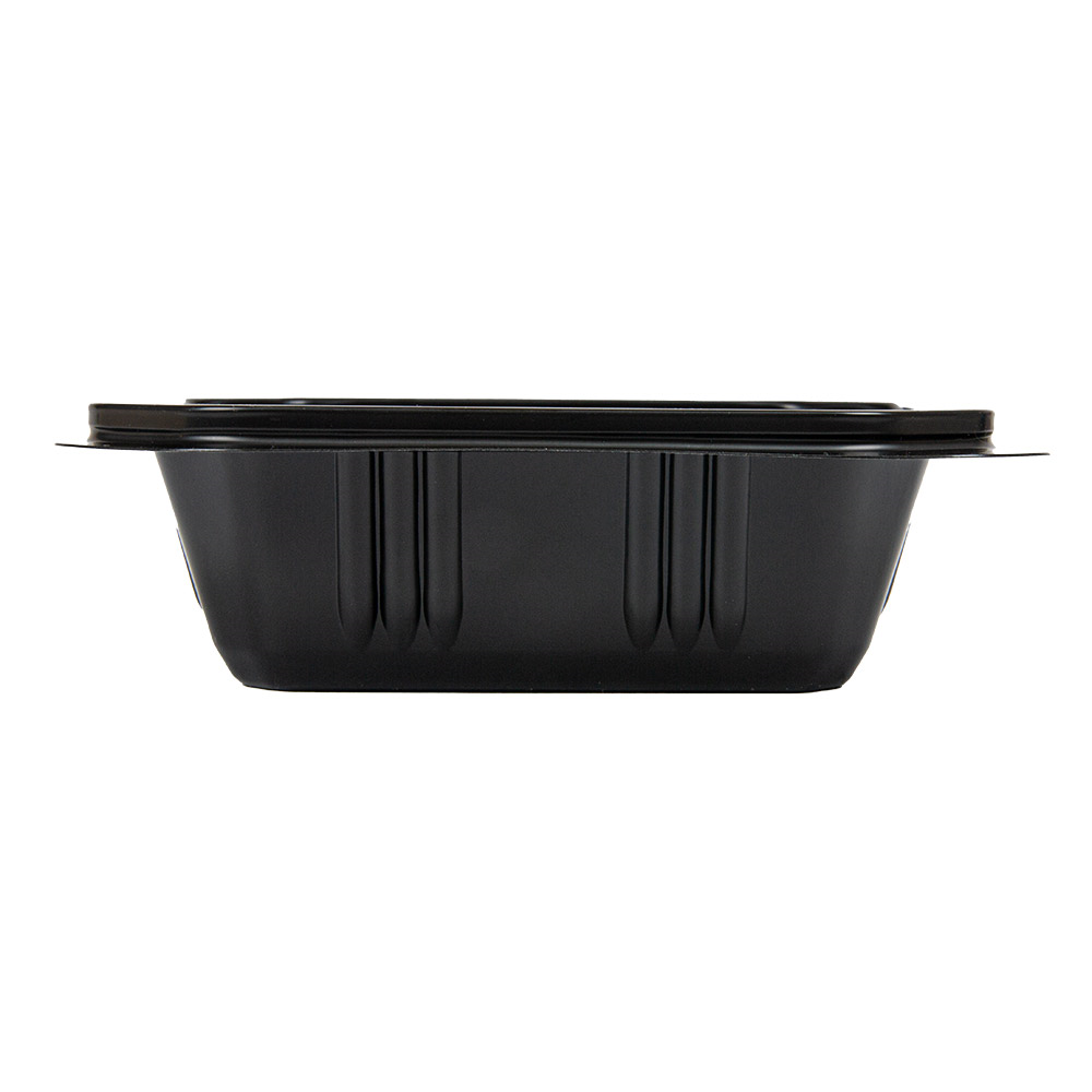 262.62-RECIPIENTI 250 ML 13,9x11,8x4 CM NERO PP (50 u.)