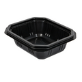 262.62-RECIPIENTI 250 ML 13,9x11,8x4 CM NERO PP (50 u.)