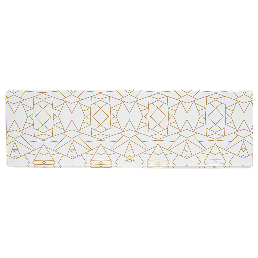 253.30-SCATOLE PER PASTICCERIA CON FINESTRA 'THEPACK' DECO  32x32x10 CM BIANCO CARTONE NANO-MICRO + OPP (50 u.)