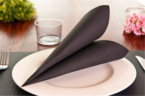 101.91-TOVAGLIETTE  48 G/M2 31x43 CM NERO CELLULOSA (500 u.)