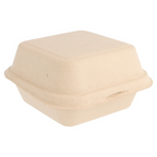 149.20-CONTENITORI HAMBURGER 'BIONIC' 450 ML 15,2x15x8,4 CM NATURALE BAGASSA (50 u.)