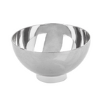 157.26-CONTENITORI APERITIVO CIOTOLA  72 ML Ø 6,7x3,5 CM ARGENTO PS (50 u.)
