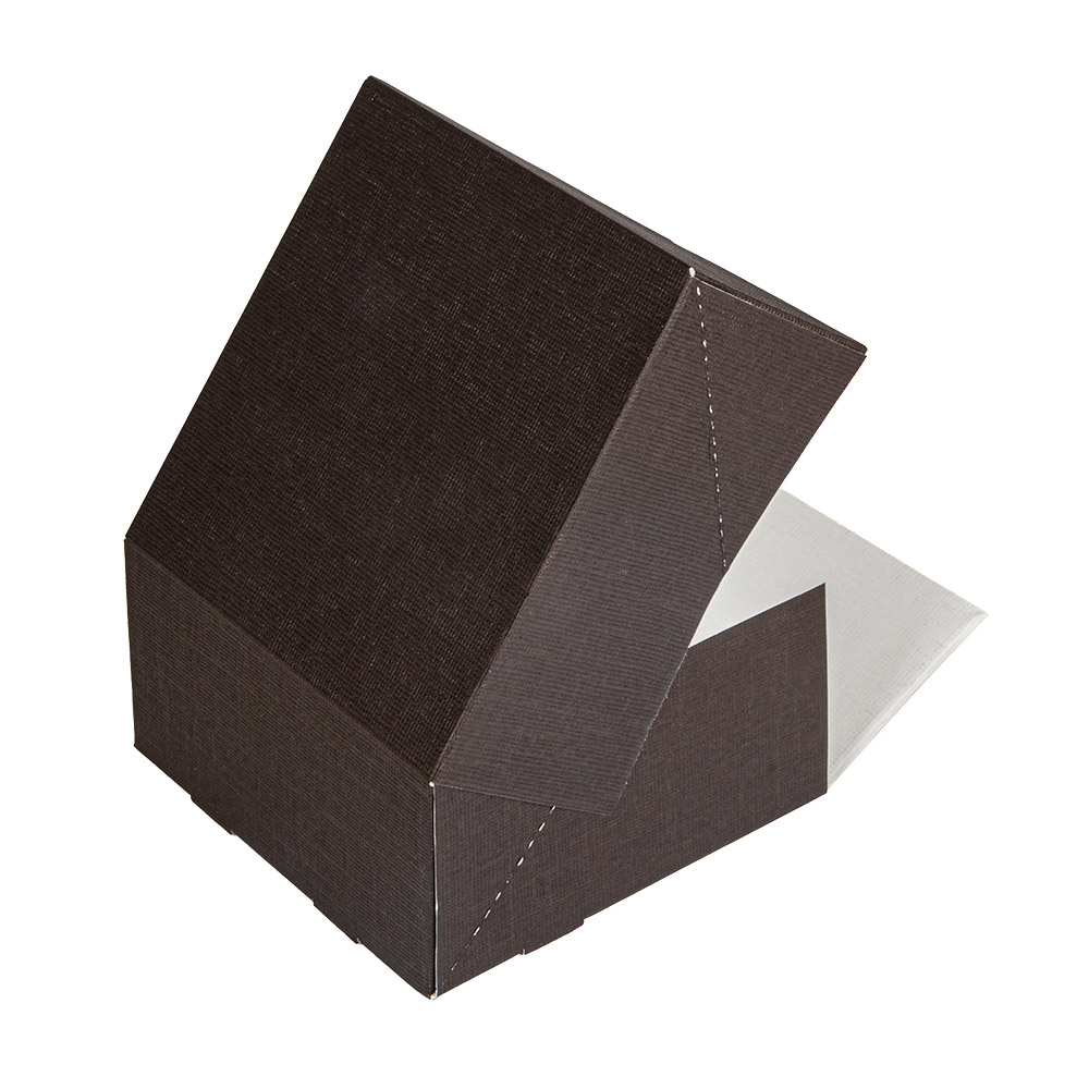 269.52-SCATOLE PER PASTICCERIA SENZA FINESTRA 'THEPACK'  16x16x8 CM CIOCCOLATO CARTONE NANO-MICRO (50 u.)