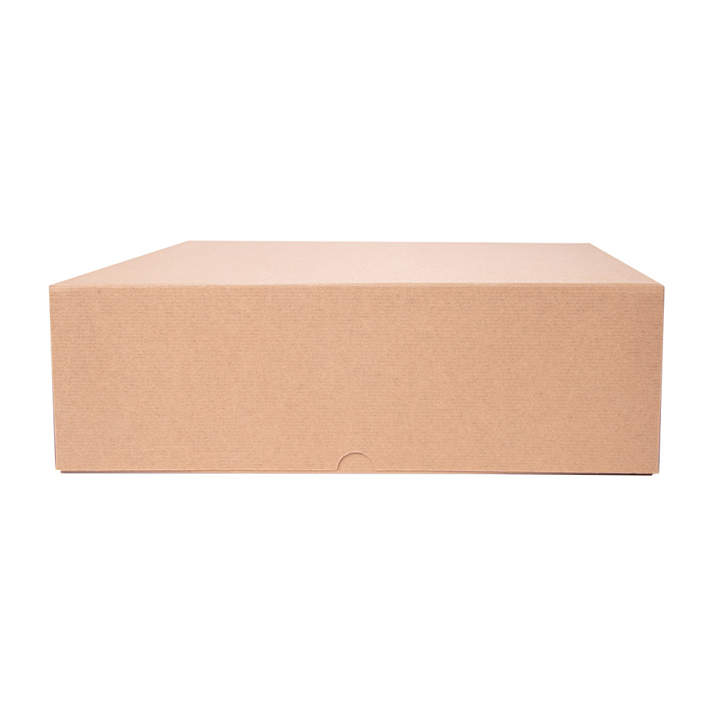 253.53-SCATOLE PER PASTICCERIA SENZA FINESTRA 'THEPACK'  32x32x10 CM NATURALE CARTONE NANO-MICRO (50 u.)