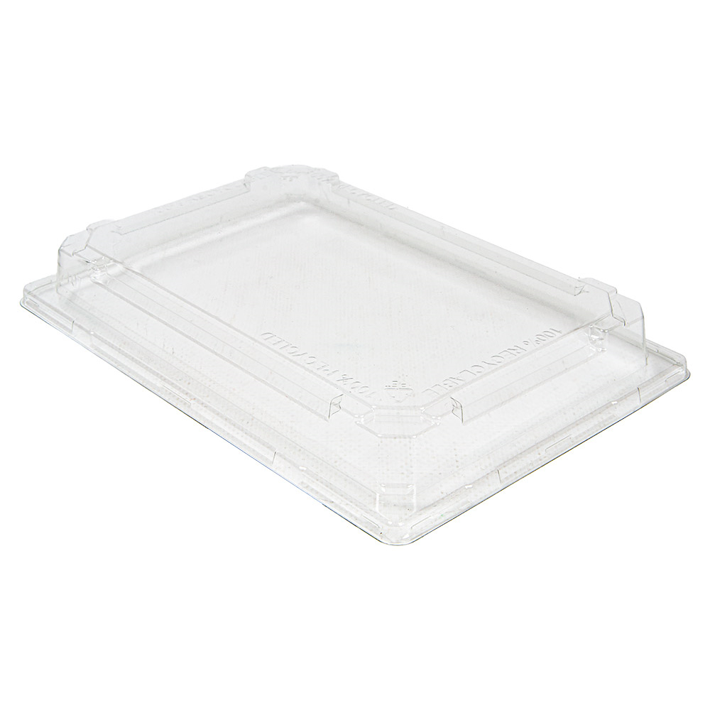 268.01-COPERCHIO 268.00  23,3x15,8x3 CM TRASPARENTE RPET (70 u.)
