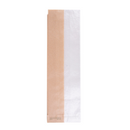 231.16-SACCHETTI PER SANDWICHES CON FINESTRA ECO 'JUST PAPER' REGULAR 40 G/M2 9+5,5x30 CM NATURALE PERGAMANA ANTIGRASSI (250 u.)