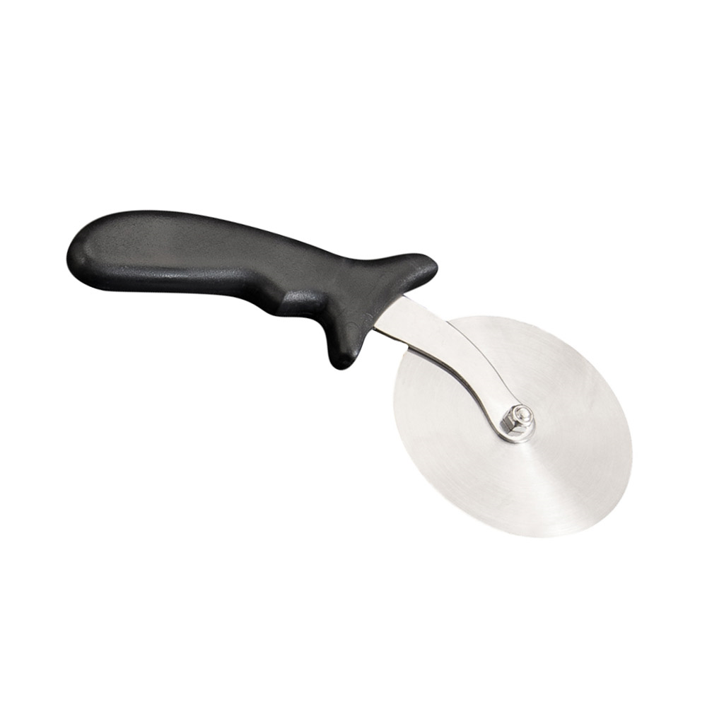 148.92-TAGLIA PIZZA  Ø 12,5x25 CM ARGENTO ACCIAIO INOX