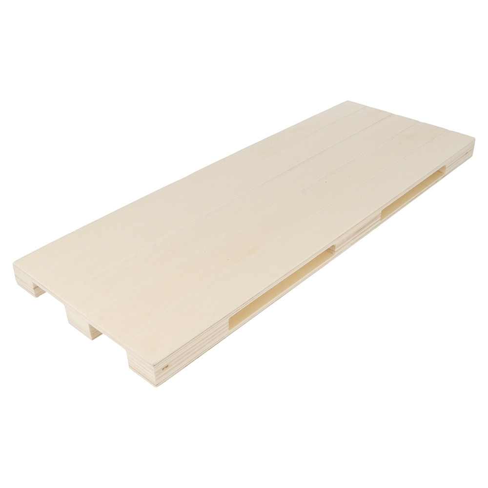 207.06-MINI PALLET 'WOOD'  40x15x2 CM NATURALE LEGNO