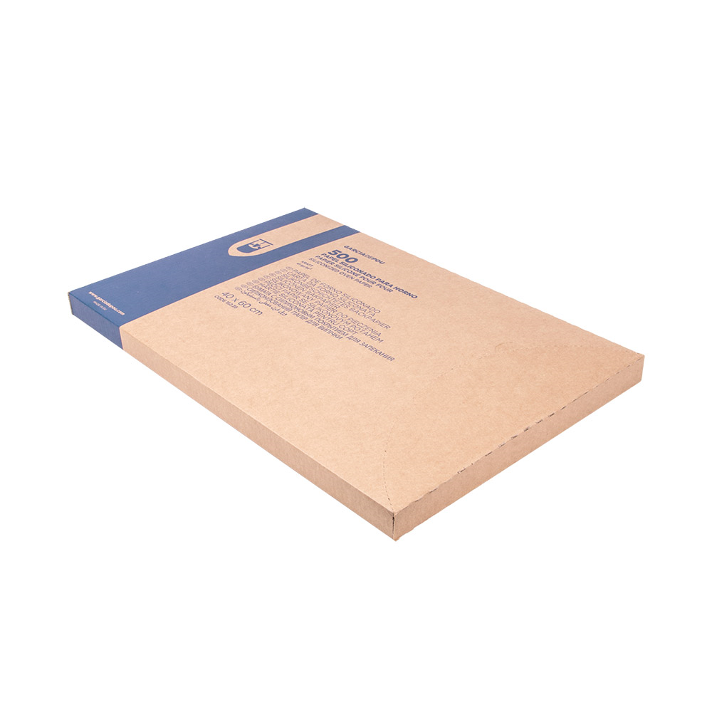 152.36-CARTA DA FORNO SILICONATA  41 GR/M2 40x60 CM MARRONE SILICONE PAPER (500 u.)