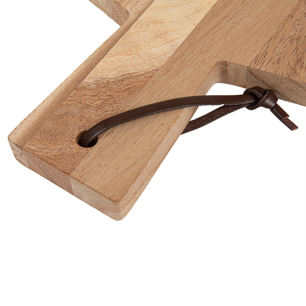 269.89-VASSOIO PRESENTAZIONE RETTANGOLARE 'WOOD'  58x16x2 CM NATURALE LEGNO
