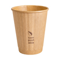 275.19-BICCHIERI BEVANDE CALDE DOPPIA PARETE  240 ML 288 + 210 G/M2 Ø8/5,2x9,5 CM NATURALE CARTONE (50 u.)