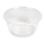 215.08-50 COPPETTE PICCOLE + 50 COPERCHI 100 ML Ø7,4x3,5 CM TRASPARENTE PP