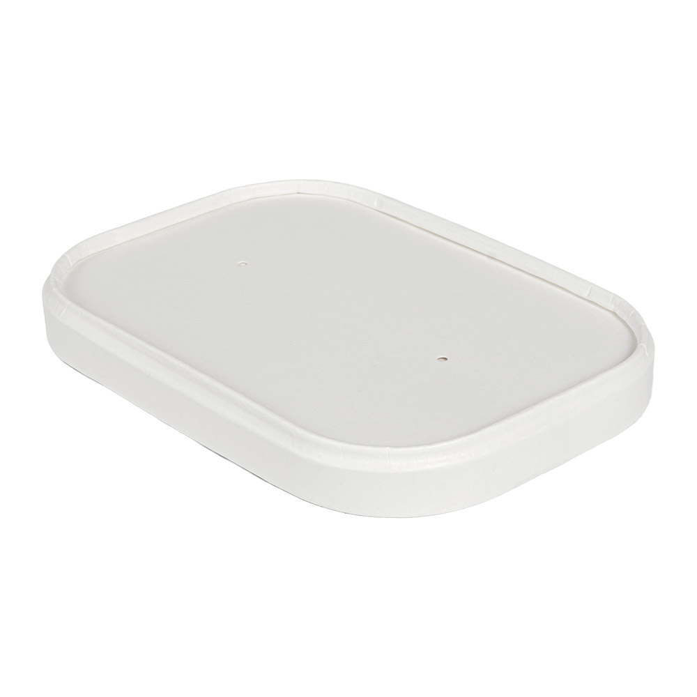 267.69-COPERCHIO PER CONTENITORI 266.26/27/28  320 + 30 PE G/M2 17,3x12,3x2 CM BIANCO KRAFT (50 u.)