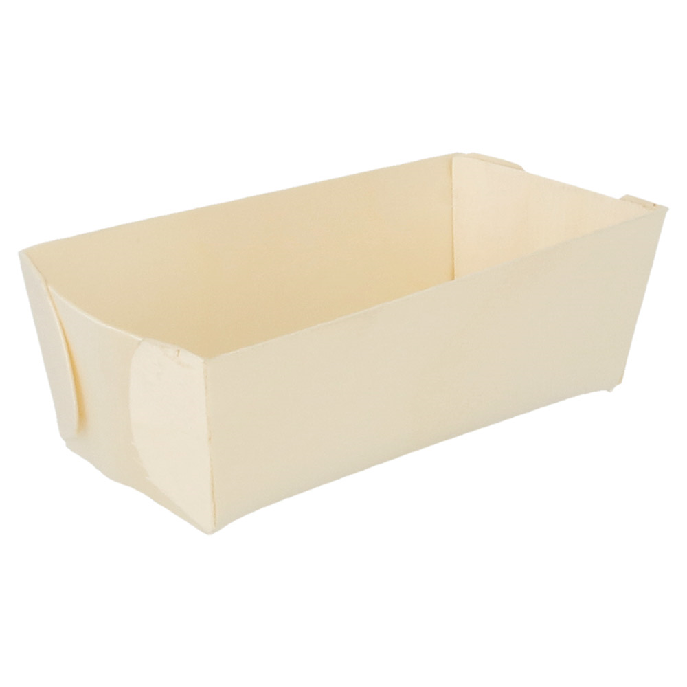 223.64-BARCHETTE RETTANGOLARI 'WOOD' 200 ML 12x6,2x4 CM NATURALE LEGNO (50 u.)