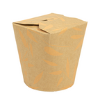 281.40-RICIPIENTI MULTIUSO PER MICROONDE 'FEEL GREEN' 480 ML 280 +18 PE G/M2 Ø8,3x9,8 CM MARRONE CARTONE (50 u.)