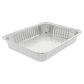 135.47-CONTENITORE RETTANGOLARE  1190 ML 22,7x17,7x3,6 CM ALLUMINIO (100 u.)