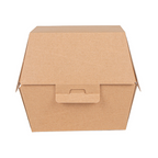 277.81-SCATOLE HAMBURGER 'THEPACK'  14,4x14x11,5 CM (XL TALLER) NATURALE CARTONE NANO-MICRO (50 u.)