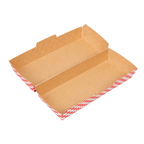 274.03-SCATOLE "PANINI" 'THEPACK' RED FITIPALDI  26,5x12,2x7 CM ROSSO/NATURALE CARTONE NANO-MICRO (50 u.)