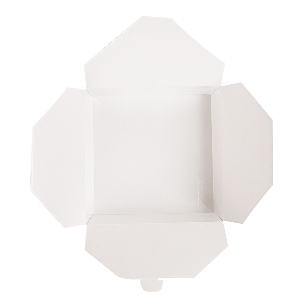 234.69-SCATOLE AMERICANE PER MICROONDE 'THEPACK' 2910 ML 21,7x21,7x6 CM NATURALE CARTONE NANO-MICRO + PP (50 u.)